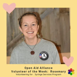 OAA Volunteer of the Week, Rosemary